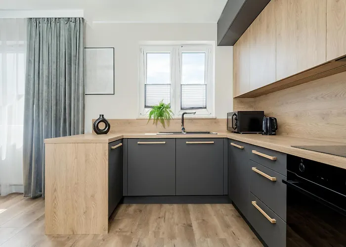 아파트 Piekny Wichrowa - 2 Sypialnie Free Garage By Renters